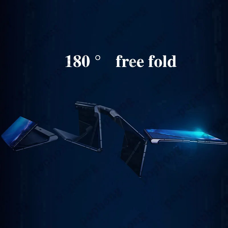Оригинальный телефон Huawei Mate X со складным экраном фотосессия с диагональю 980