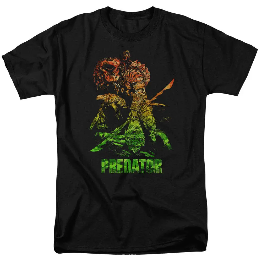 Predator Movie CAMO PREDATOR Licensed Adult T Shirt All Sizes Short