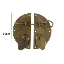 Мебель в китайском стиле, фурнитура, железный дверной стучящий молоток, винтажный замок для шкафа, шкафа, ящика 100 мм/3,94"