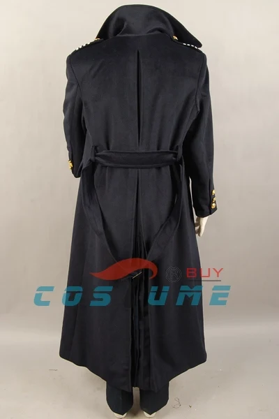 Доктор темно- синие или черные шерстяные пальто куртку телевизор зимой хэллоуин косплей костюм на заказ ver2