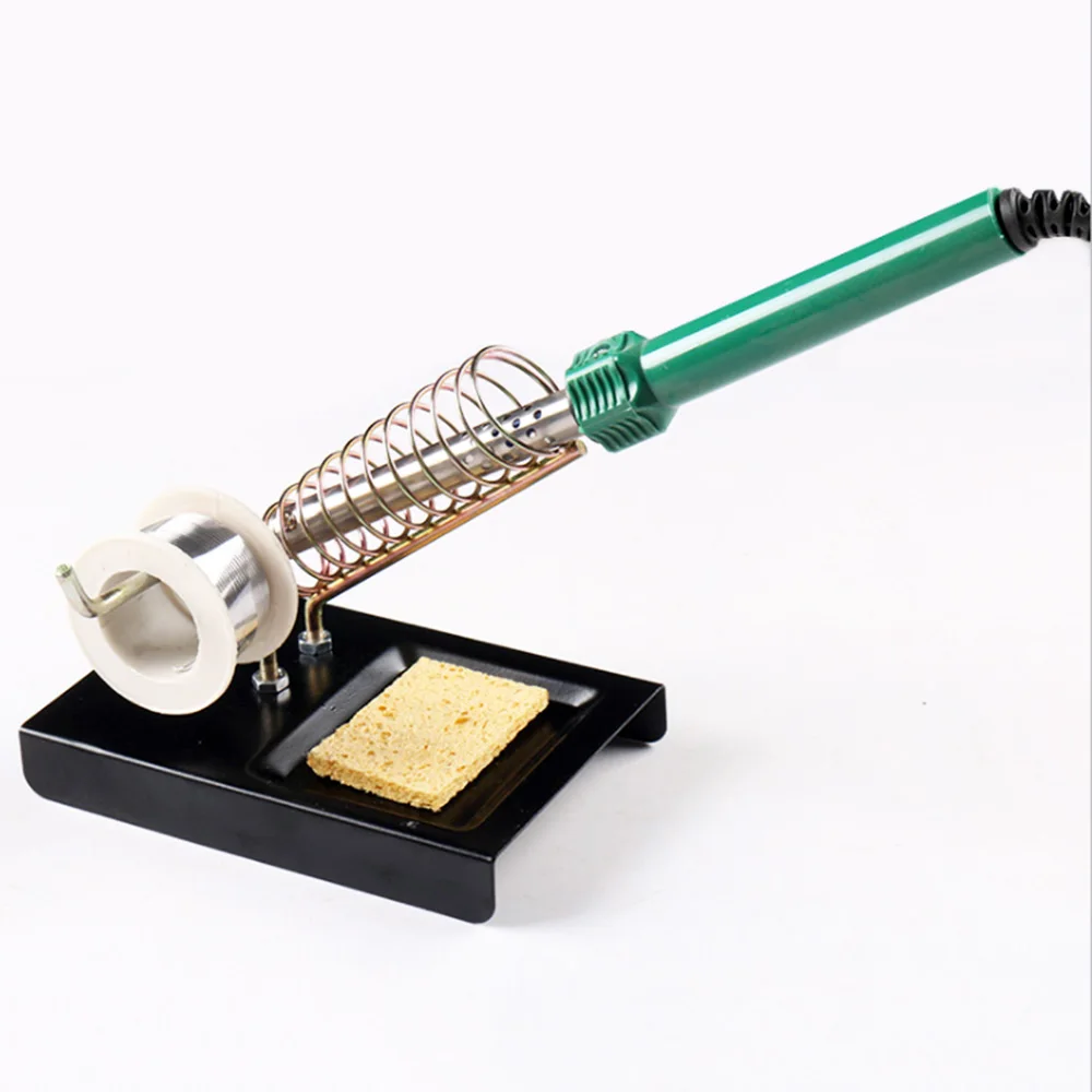 

Practical Durable Soldering Iron Frame Metal Support Stand Holder Base Hand Welding Tools For Electric Working