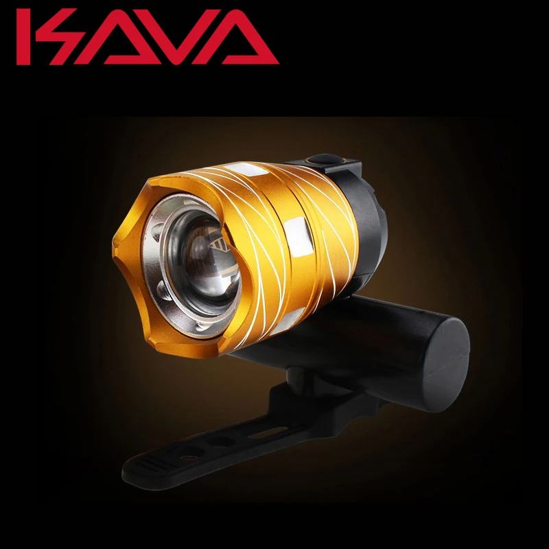 Best kava Bicycle Light Power Bank Waterproof USB Rechargeable Bike Light Side Warning Flashlight 700 Lumen 18650 2000mAh 5 Modes 1