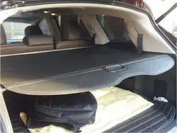 JIOYNG автомобиля задний багажник щит безопасности Грузовой Экран щит Тень Обложка подходит для infiniti QX60 qx60 (черный, бежевый)