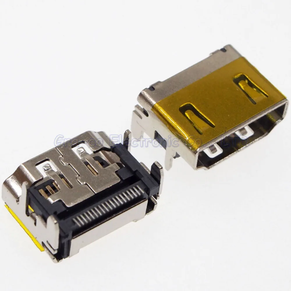 5 шт. 19Pin HDMI разъем розетка 180 градусов Φ 4 DIP ножка с пленкой|socket cap|jack stylesocket 939 micro atx |