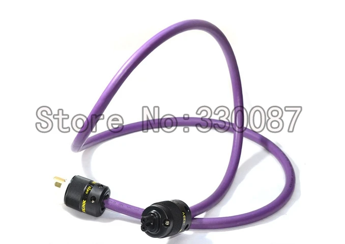 

Acrolink power cable connection with plated gold AU version/figure 8 plugs