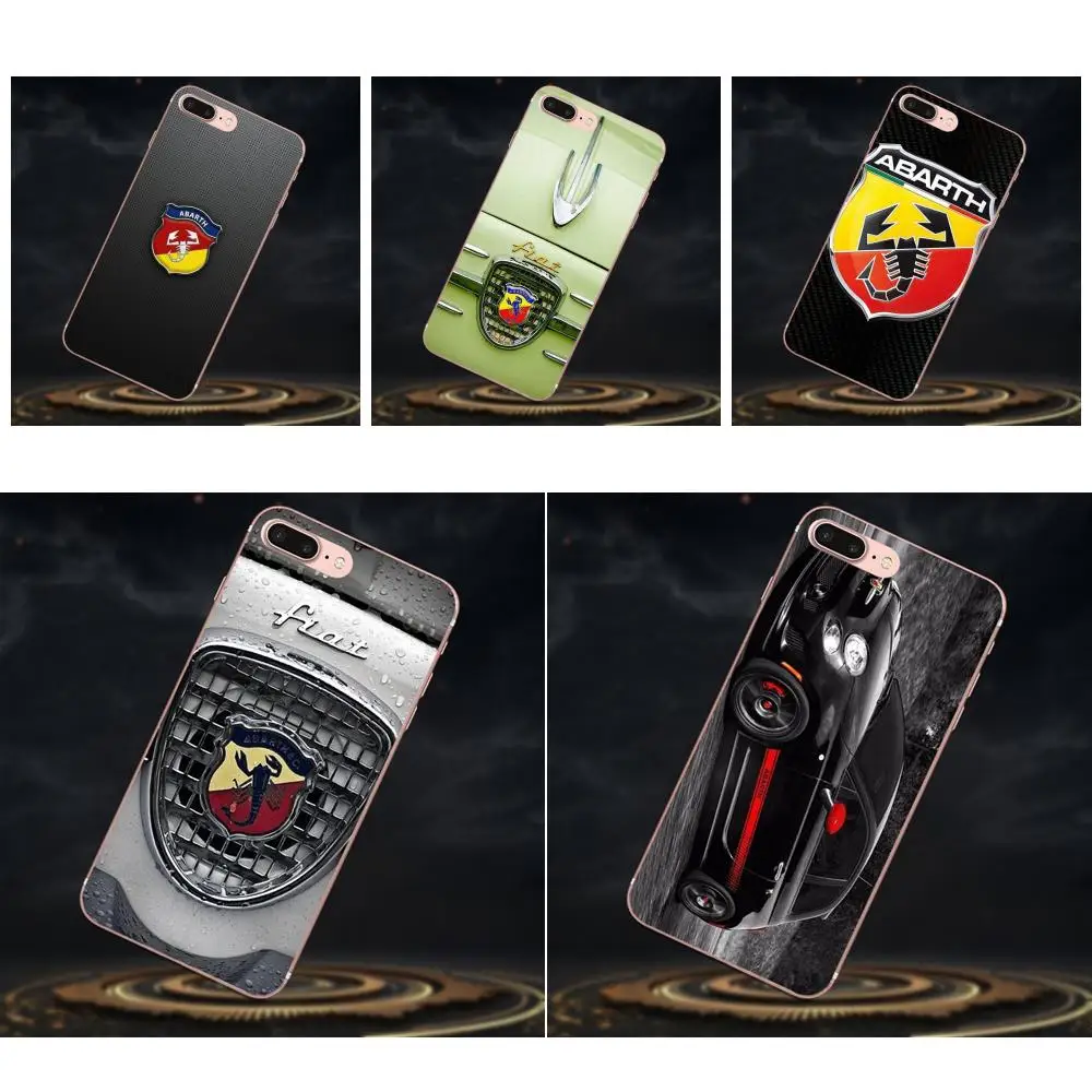 Мягкие чехлы для мобильных телефонов 2019 автомобильный логотип Abarth Huawei Mate 7 8 9 10 P7 P8