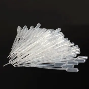 

Vktech 100PCS 1ml Graduated Pipettes Dropper Polyethylene Party Gift Kitchen Cake Mold Baking Tools