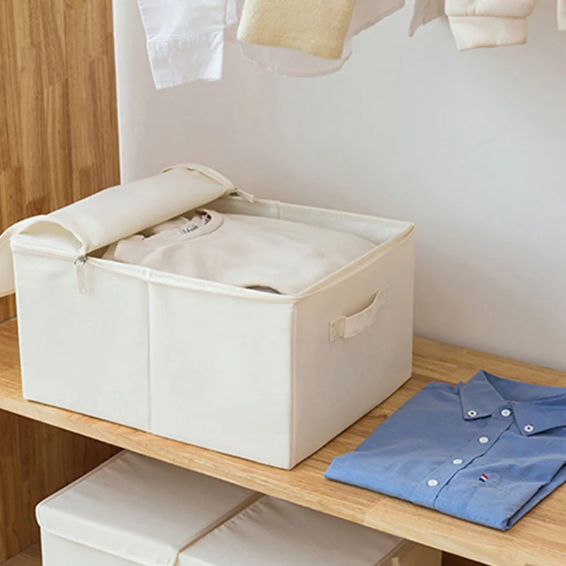 1PC Travel Foldable Storage Bag Clothes Blanket Quilt Closet Sweater Organizer Box Pouches Storage Drawers Storage Organizer