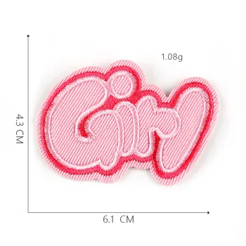 

100pcs Iron On Patch Girl Boy Moons Stars Heat Transfers For Kids Clothes Sticker DIY Clothing Patches For T-shirt