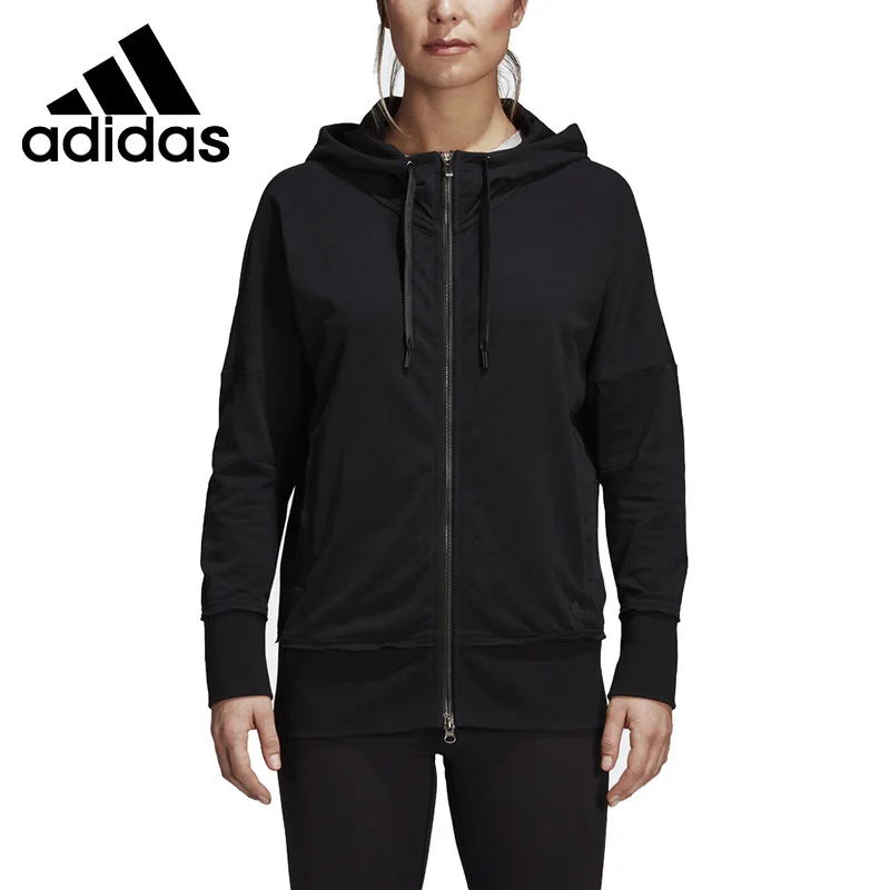 

Original New Arrival 2018 Adidas WL HoodedCvrUp Women's Hooded jacket Sportswear