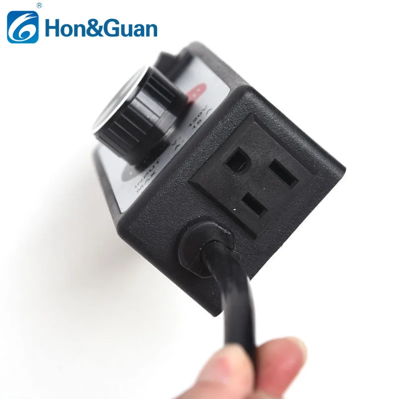 15A 110V Variable Controller For Inline Duct Fan Current Pump Motor Speed Control Dimmer Speed Adjustment Light Controller 