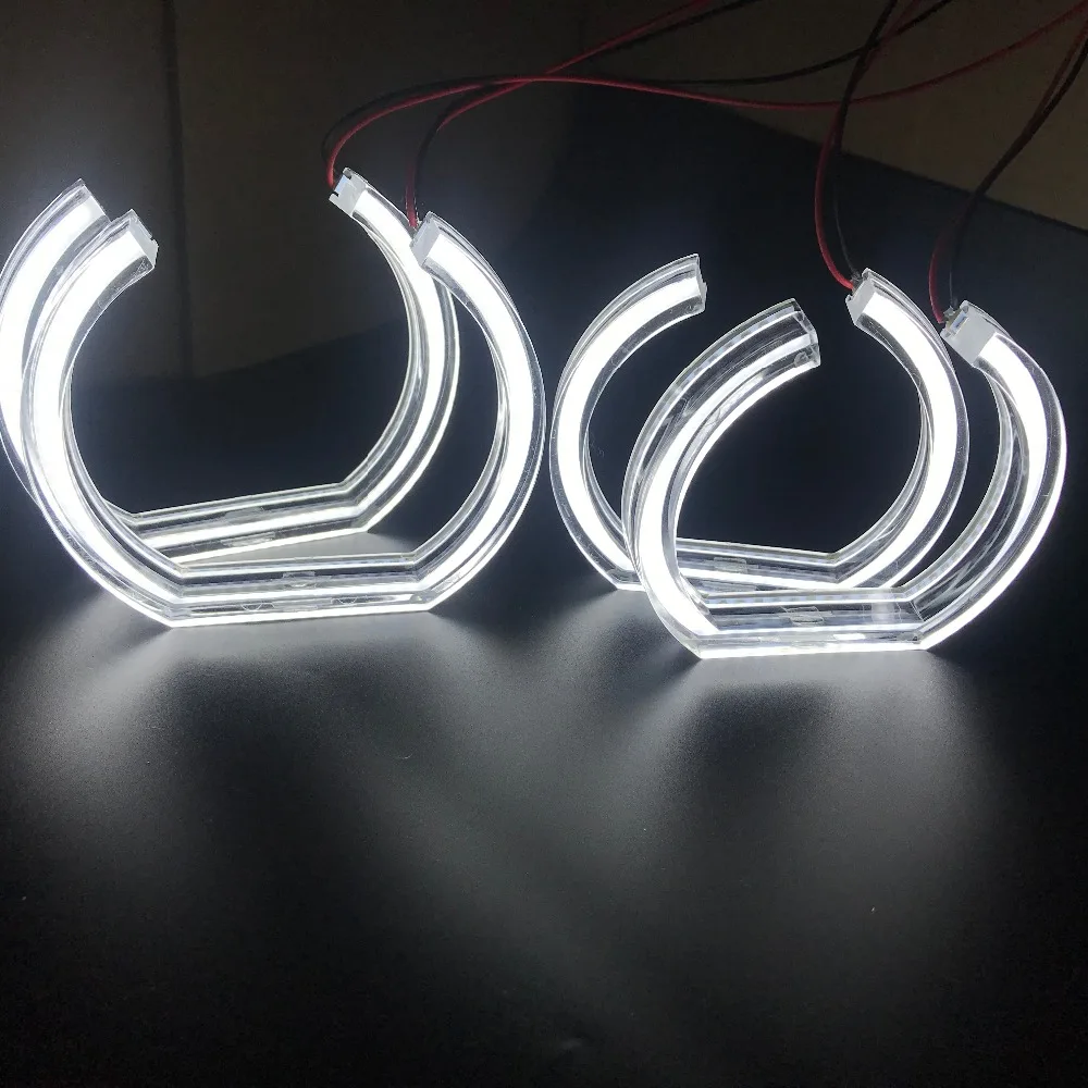 Кристалл DTM Стиль LED Ангельские Глазки Halo кольца свет наборы для BMW 3 серии F30 F31 F34