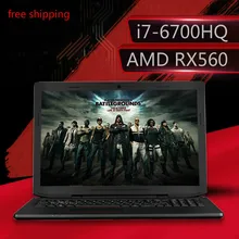 ENZ Gaming laptops 15.6″ IPS FHD 1920*1080 PC Tablets AMD RX560 Intel Core i7 6700HQ Notebook 4GB RAM 32GB SSD