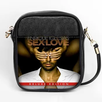 

Custom enrique iglesias fashion Sling Bag Women Sling Shoulder Bags Leather Mini Girls Tote Party Bag DIY Sling Bag