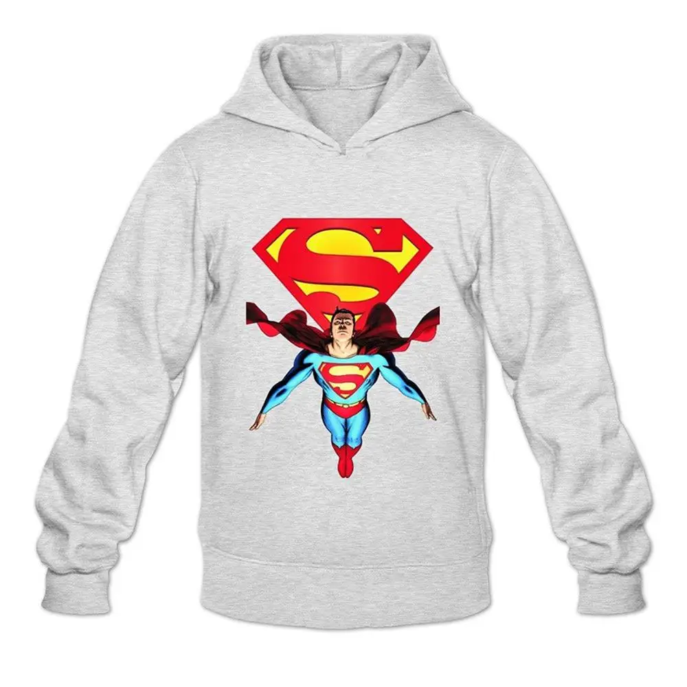 Мужская Супермен С Длинным Рукавом Длинными Рукавами Высокого Качества Теплый