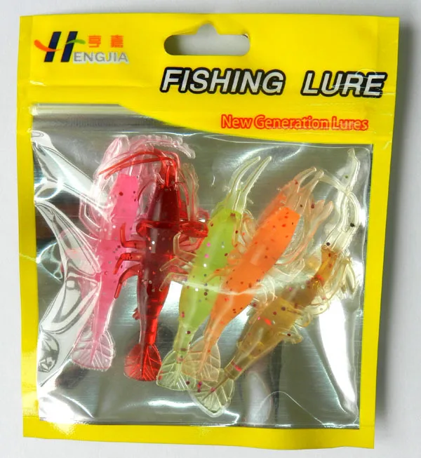 

soft artificial shrimp baits 25pcs soft shrimp lure 8CM 3.6G shrimp soft baits fish fishing lure japan prawn salmon lures