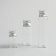 2 мл 4 6 стеклянная баночка для косметики пустые формы образец бутылки с алюминиевые закручивающиеся крышки небольшой Многоразового Портативный Путешествия 30 шт
