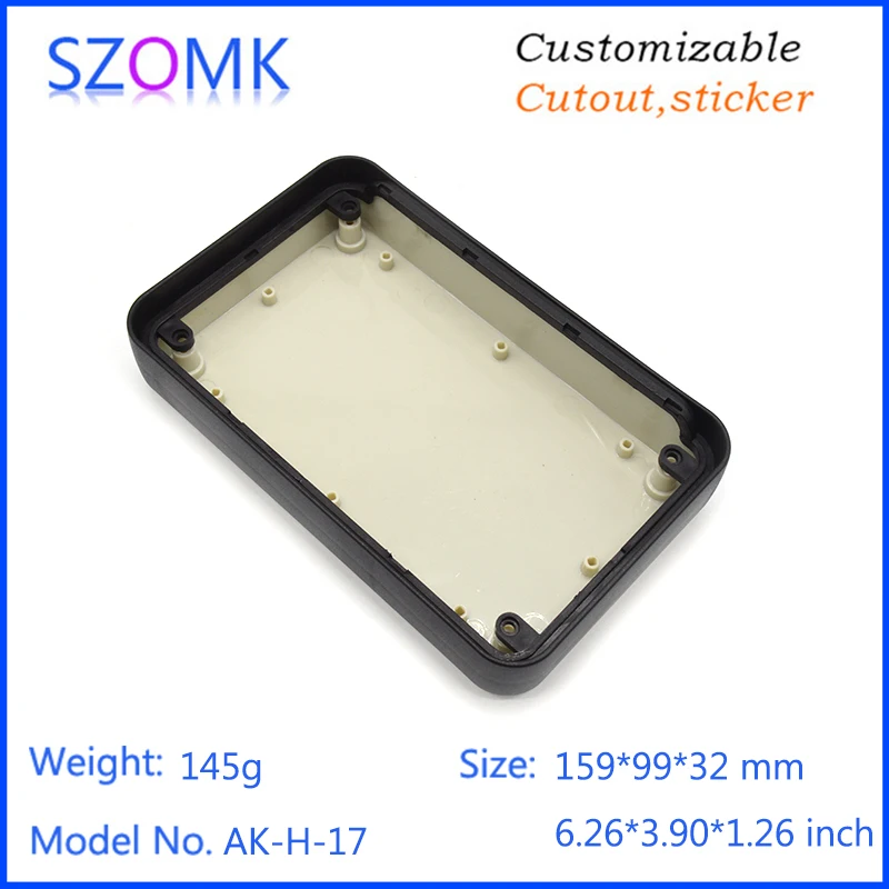 szomk small plastic case for electronic equipment plastic housing for enclosure pcb design junction box tv box abs material plastic casing (66)