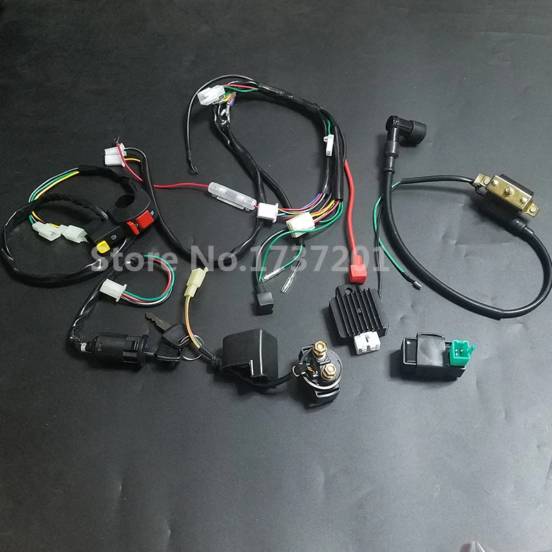 Cdi Motorcycle Ignition Coil Wiring - Full Electrics Wiring Harness CDI