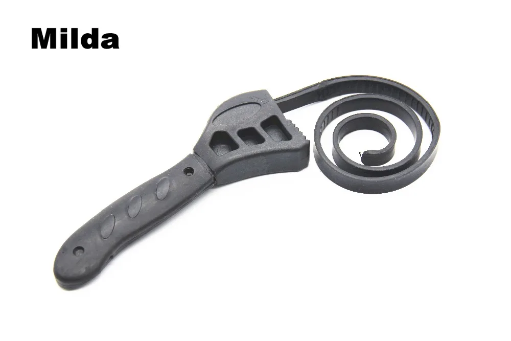 

Milda 500mm Multitool Universal Wrench Black Rubber Strap Adjustable Spanner For Any Shape Opener Tool Car Repair Tools