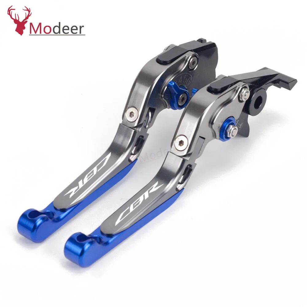 For HONDA CBR600RR CBR 600RR 600 RR 2007-2012 2013 2014 2015 2016 2017 2018 2019 Extendable Motorbike Brakes Clutch Levers (6)