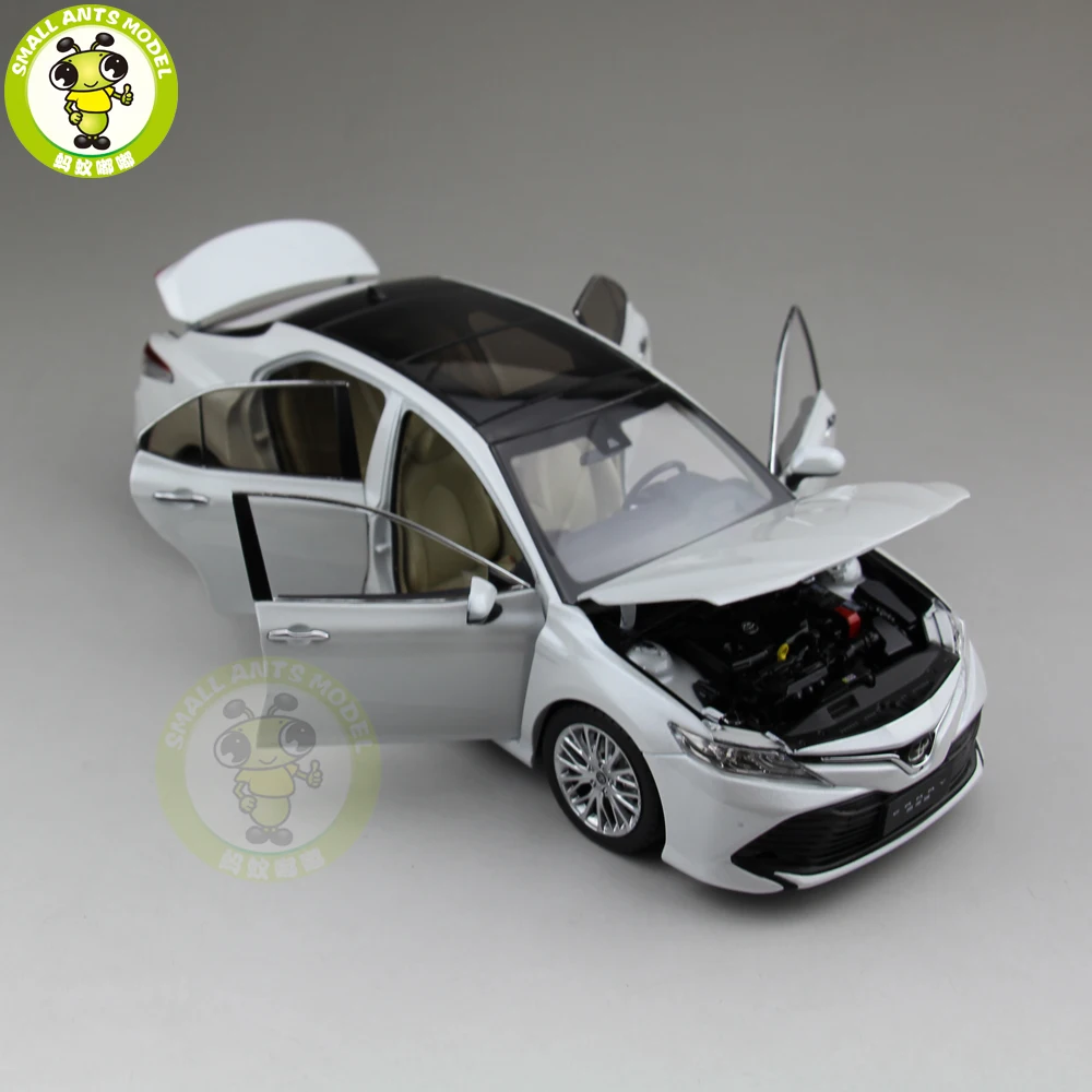 1/18 Camry 8-го поколения литой автомобиль модель игрушки для детей Детская Коллекция подарков на день рождения белый