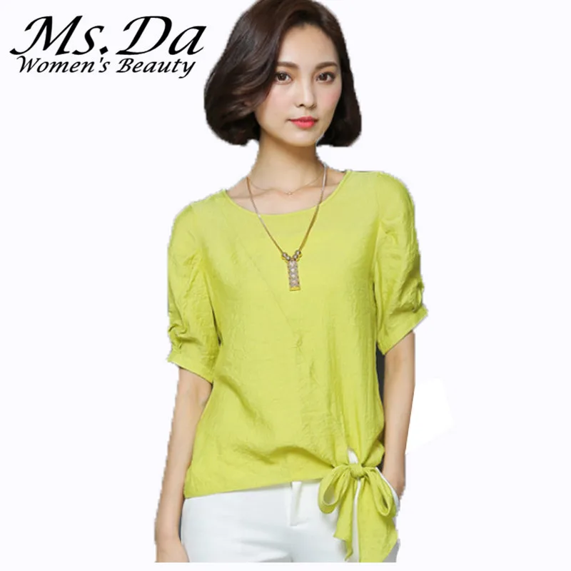 Popular Yellow Orange Shirt-Buy Cheap Yellow Orange Shirt Lots Summer Chiffon blouses 2016 short sleeve women casual blouses vintage shirts tops tunics Chemise Femme Yellow - Popular Yellow Orange Shirt-Buy Cheap Yellow Orange Shirt Lots