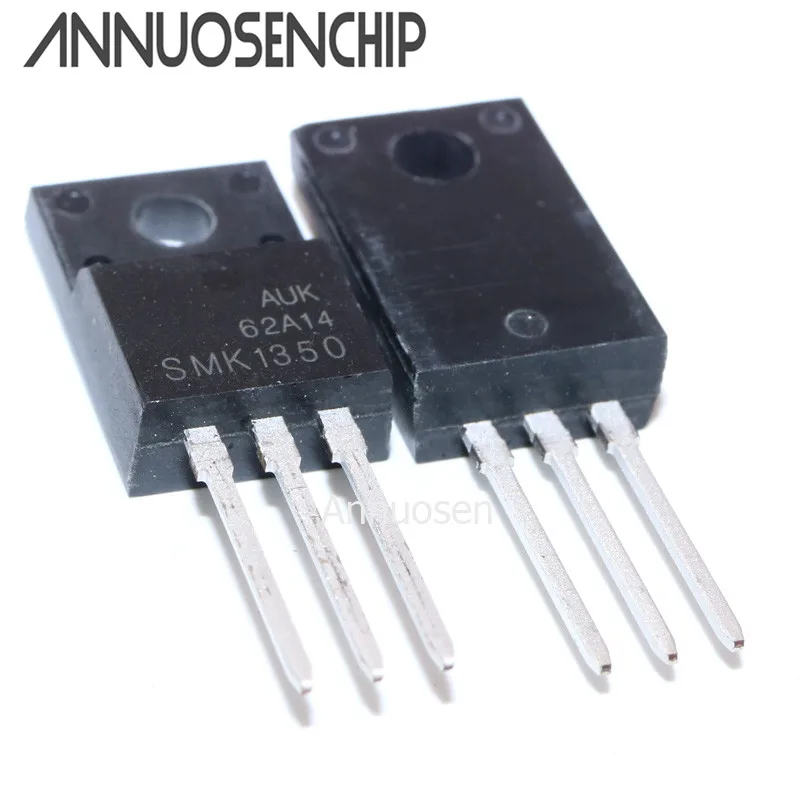 Gratis Pengiriman 10 Buah SMK1350F 13N50 13A 500V SMK1350 TO 220F Baru ...