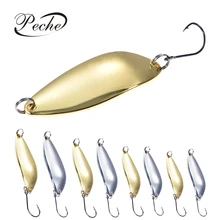 Peche форель ложка рыболовные приманки воблеры Спиннер приманки Shads блесток металла джигинг мини приманки для морской рыбалки Topwater Pesca Isca