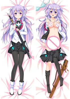 

Gakusen Toshi Asutarisuku pillow cover The Asterisk War character Claudia Enfield Saya Sasamiya & Kirin Toudou body pillowcase