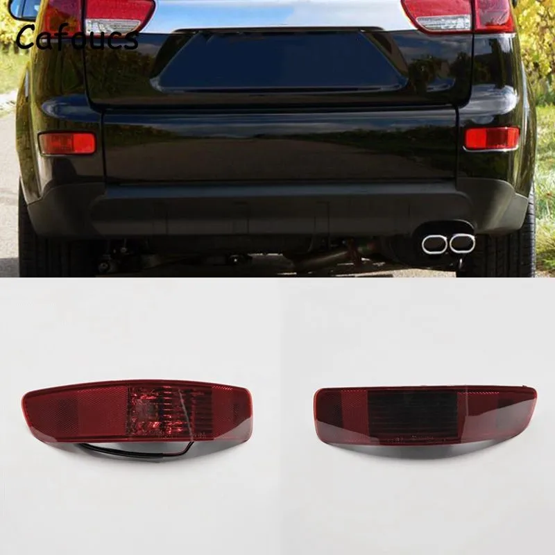 Cafoucs For Peugeot 4007 For Citroen C crosser 2007 2012 Car Rear Bumper Reflector Fog Lights