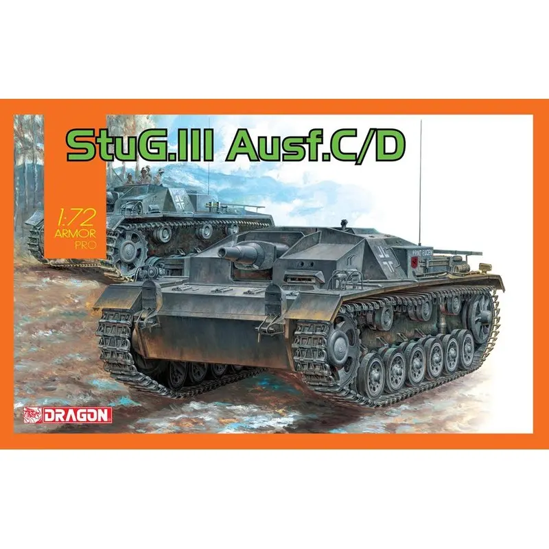 Набор моделей DRAGON 7553 1/72 StuG.III Ausf.C/D | Игрушки и хобби