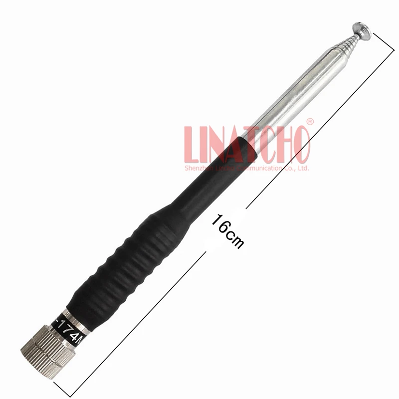 

vhf handheld radio telescopic antenna mast, bottom spring 136-174mhz vhf antenna types, sma male connector