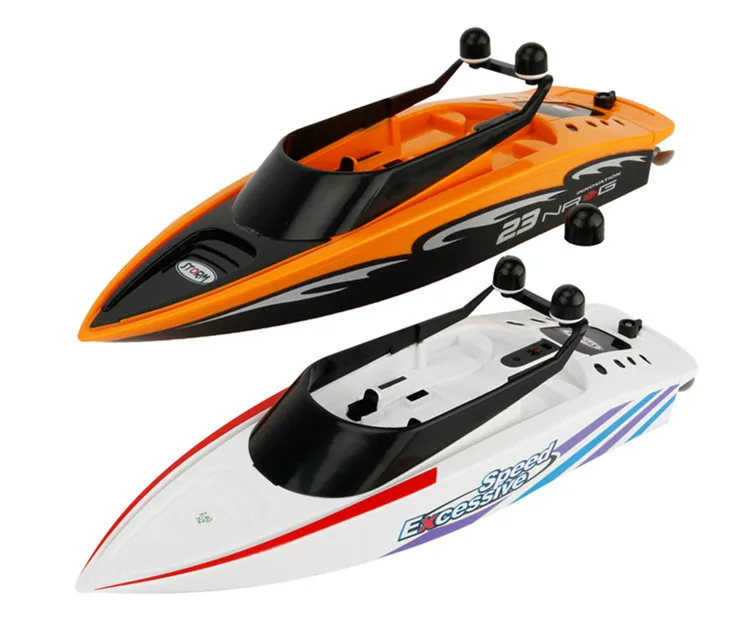 

3323 RC Boat 2.4G Innovative Children Toy Water Toys 4-channel Waterproof Electric Racing Speedboat for Summer Speedboat Toys