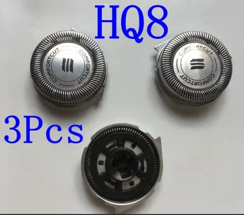 

3Pcs HQ8 razor blade replace Head for PHILIPS Shaver HQ7180 HQ7200 HQ7240 HQ7290 HQ7742 HQ7760 HQ7762 HQ7780 HQ7782 HQ8830