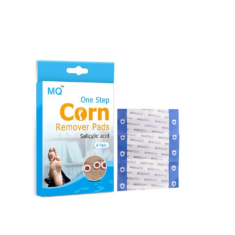 1 Box Of 6 Stickers Exfoliating Corn Foot Patch Soft Feet Problem Remove Removed Foot Plantar warts Calluses Medical Plaster