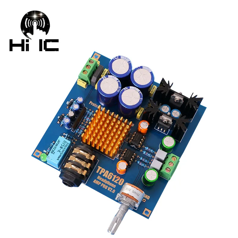 Плата усилителя для наушников TPA6120 HiFi TPA6120A2|Усилители наушников| |