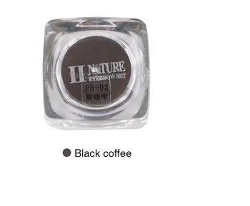 

2 piece PCD High Quality Black coffee hot sale simple digital permanent makeup ink pigment ,tattoo ink
