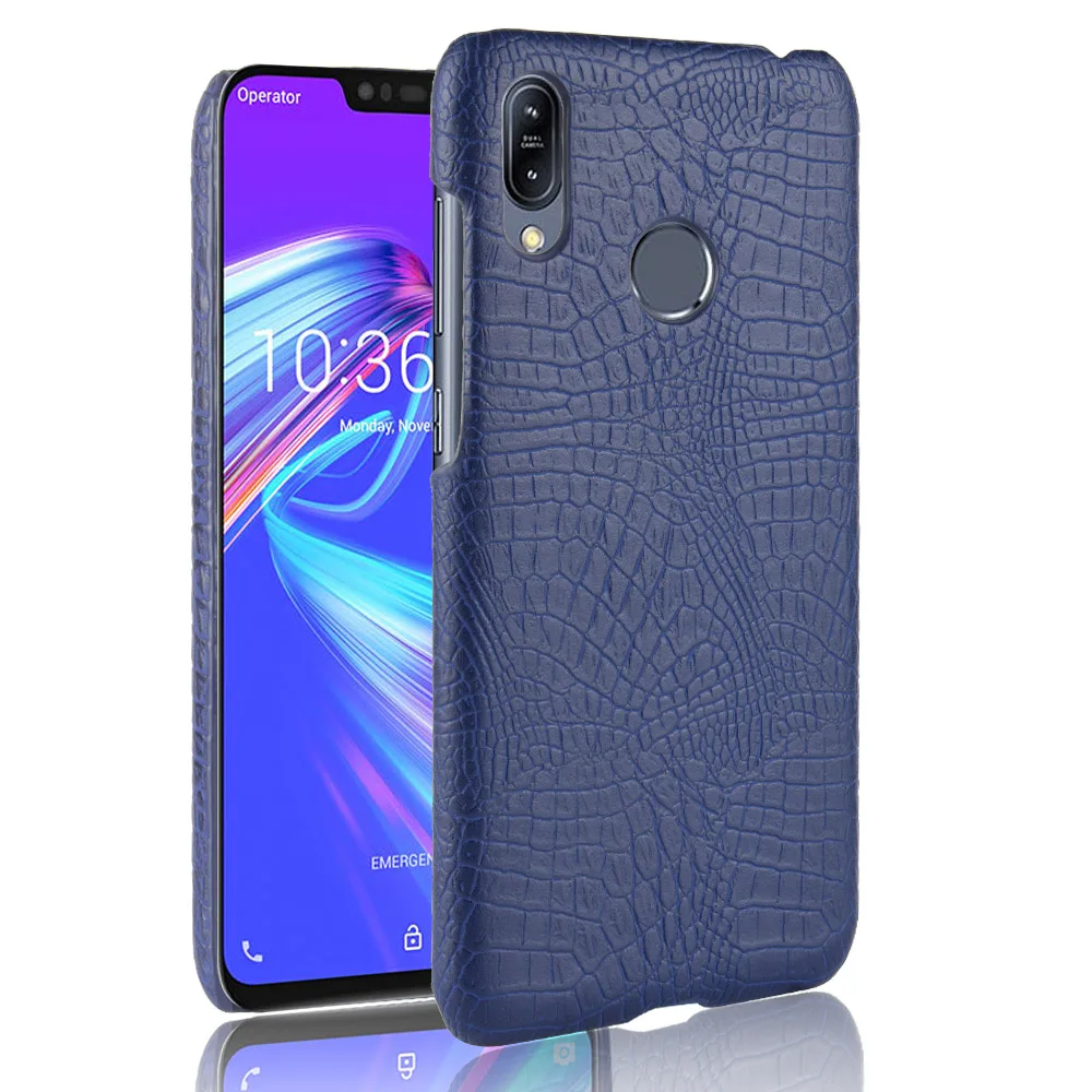 Чехол для Asus Zenfone Max M2 ZB633KL роскошная задняя крышка из искусственной кожи чехол