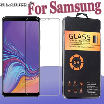 

1000pcs 2.5D Anti-Scratch Tempered Glass For Samsung A9S A90 A70 A60 A50 A40 A30 M50 M40 M20 Toughen Protective With Acrylic Box