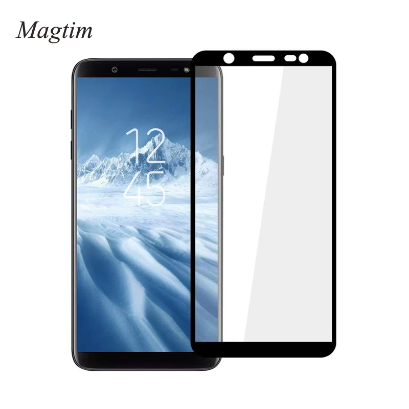 Защитная пленка Magtim 9D для Samsung Galaxy J6 J600F J8 2018 полное покрытие экрана | Мобильные