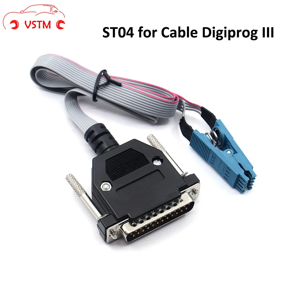 

VSTM Digiprog 3 ST01 01/2 ST04 04/2 Cable For Digiprog III Odometer Programmer
