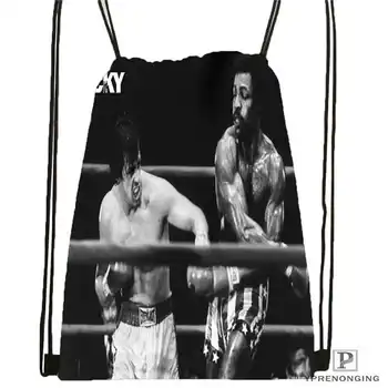 

Custom rocky-montage Drawstring Backpack Bag Cute Daypack Kids Satchel (Black Back) 31x40cm#20180611-02-91