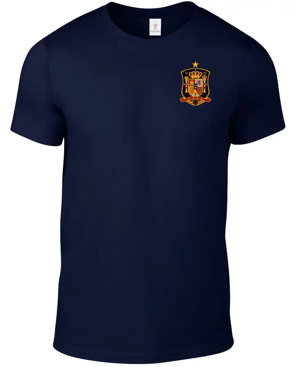 

Spain 2019 T Shirt Men'S Footballer Legend Soccers 2019 Summer Brand Adults Casual Tee Shirt Fitness T-Shirts