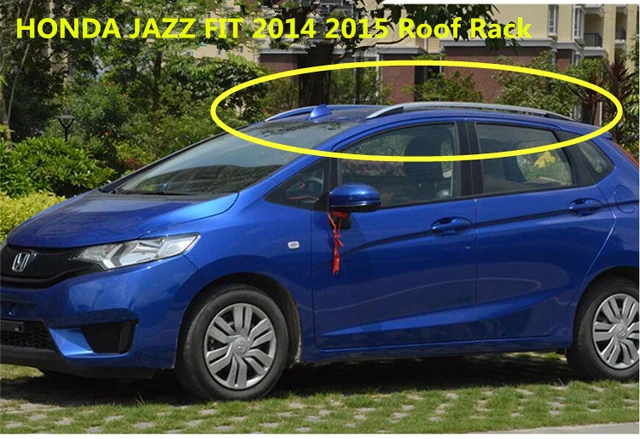 For Honda Jazz Fit 2014 2015 2016 Roof Rack Rails Bar Luggage