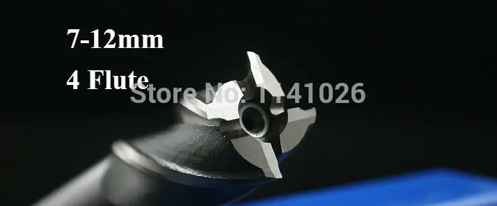 

6 pcs/set 7.0~12.0mm 4 Flute Milling Cutter Aluminium End Mill Cutter CNC ,Lathe Tool,Equipment milling cutter rotary cutter