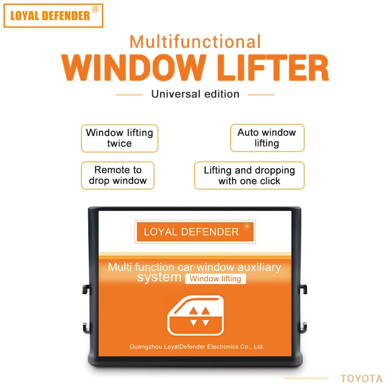 Auto Window Close And Car Window Up And Down For Toyota Corolla Accessories Or Toyota Hiace