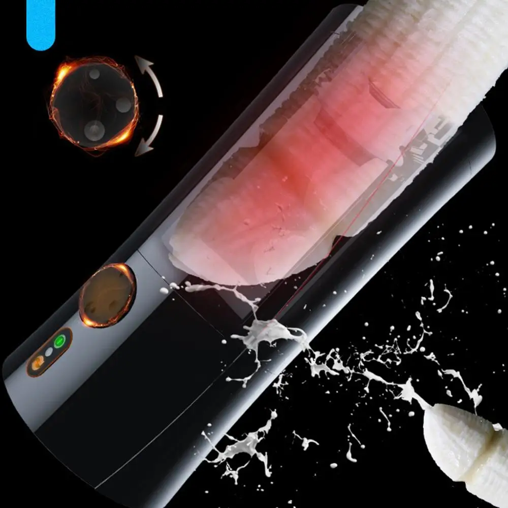  Recarga USB nuevos Rends macho masturbador pistón vibrador masajeador Stamina entrenador vibrador j