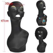 Female Wig Stand Mannequin Manikin Head Model Wig Cap Jewelry Hat Display Holder Stand Training Head