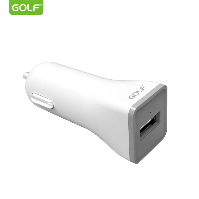 Автомобильное зарядное устройство USB GOLF 5 в 1 а для iPhone 8 Samsung LG HTC Mi Note 2 Redmi Note3 Oneplus